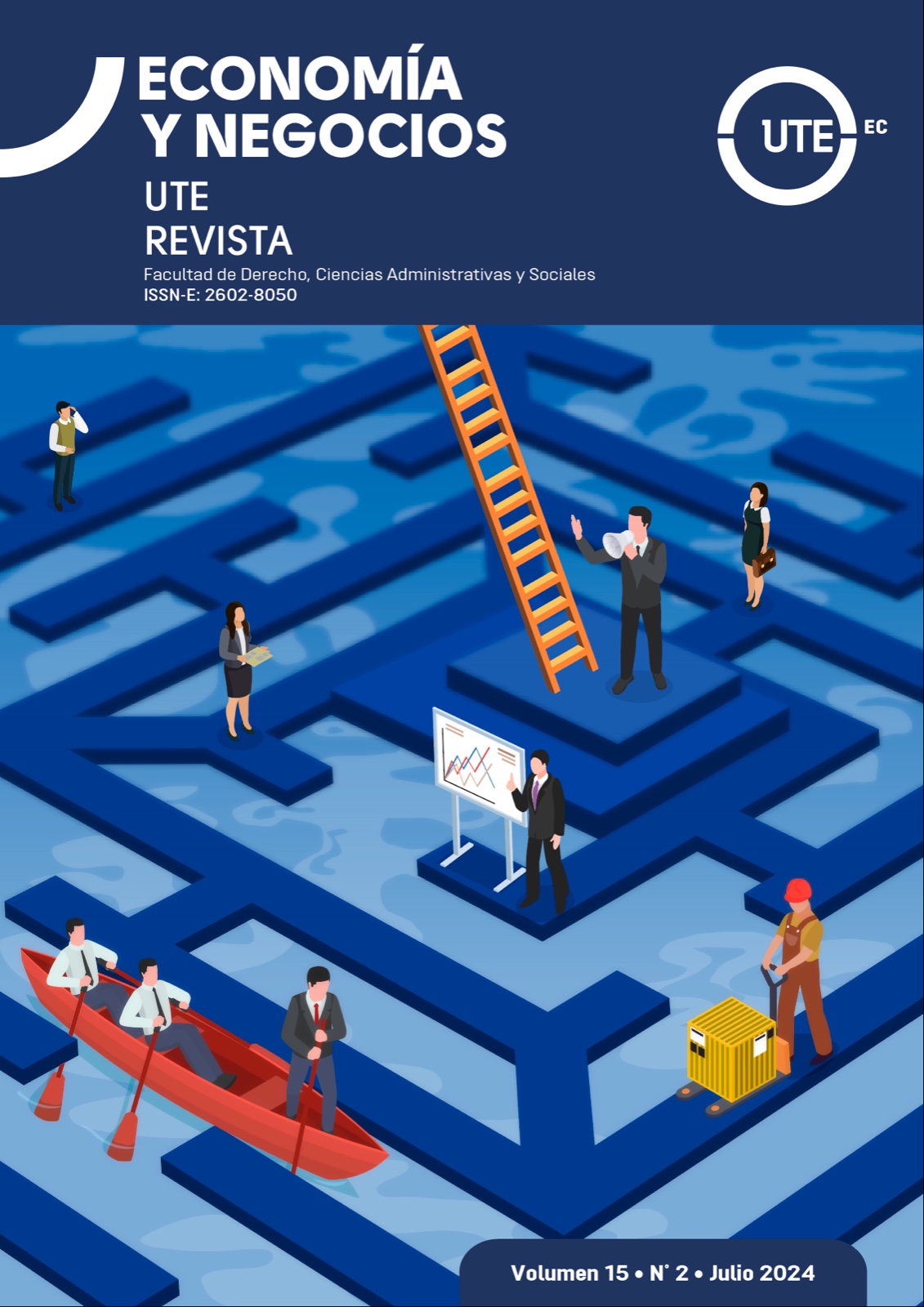 					View Vol. 15 No. 2 (2024): Journal Economía y Negocios (July - December)
				